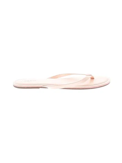 J.crew Factory Store Flip Flops In Ivory