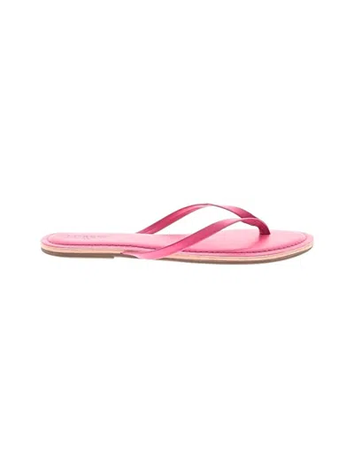 Pre-owned J.crew Factory Store Flip Flops In Pink