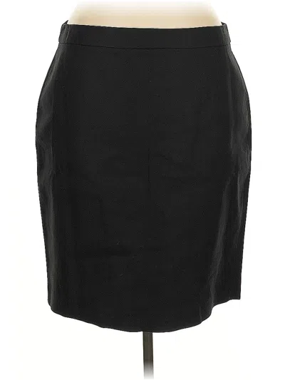 Pre-owned J.crew Factory Store Formal Skirt In Black