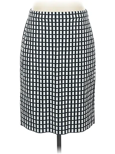 Pre-owned J.crew Factory Store Formal Skirt In Blue