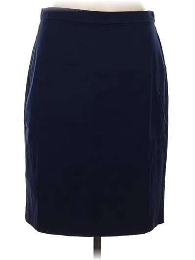 J.crew Factory Store Formal Skirt In Blue