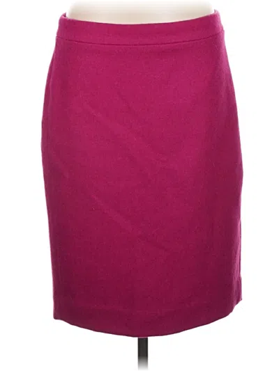 J.crew Factory Store Formal Skirt In Burgundy