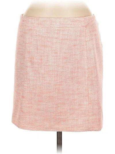 Pre-owned J.crew Factory Store Formal Skirt In Orange