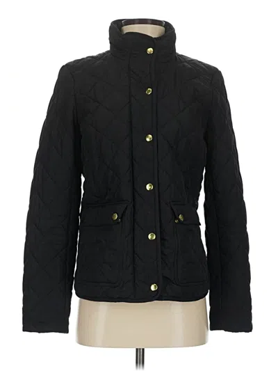 Pre-owned J.crew Factory Store Jacket In Black