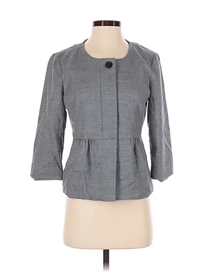 Pre-owned J.crew Factory Store Jacket In Gray