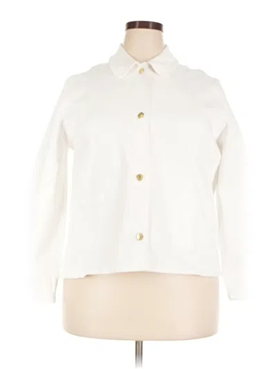 Pre-owned J.crew Factory Store Jacket In Ivory