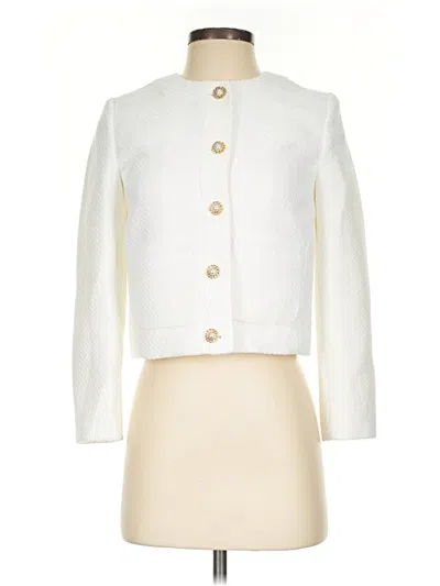 Pre-owned J.crew Factory Store Jacket In Ivory