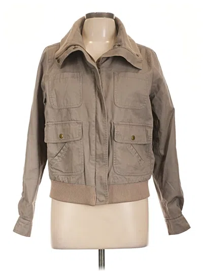 Pre-owned J.crew Factory Store Jacket In Tan