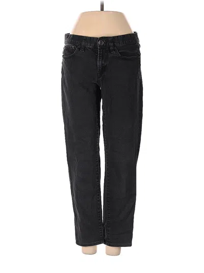 Pre-owned J.crew Factory Store Jeans In Black
