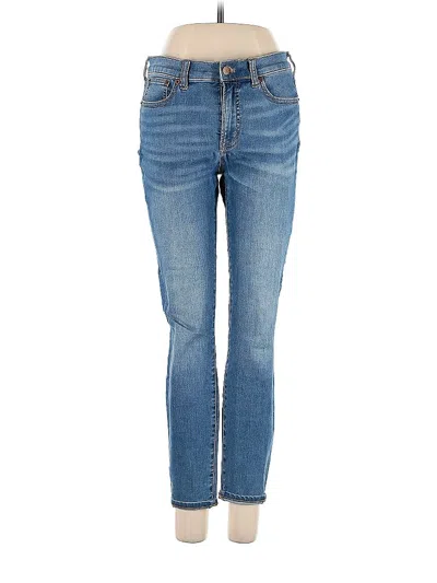 Pre-owned J.crew Factory Store Jeans In Blue