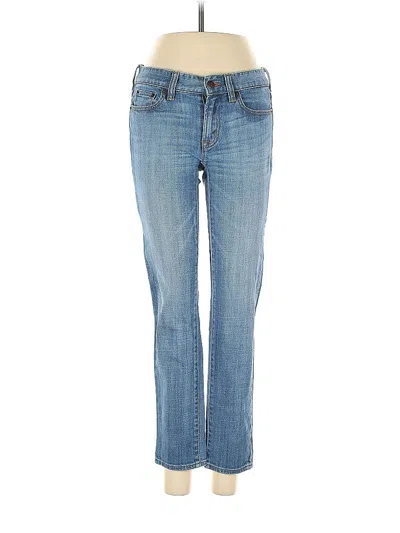 Pre-owned J.crew Factory Store Jeans In Blue