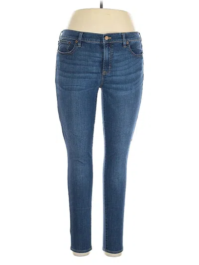 Pre-owned J.crew Factory Store Jeans In Blue