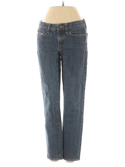 Pre-owned J.crew Factory Store Jeans In Blue