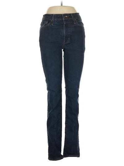 Pre-owned J.crew Factory Store Jeans In Blue
