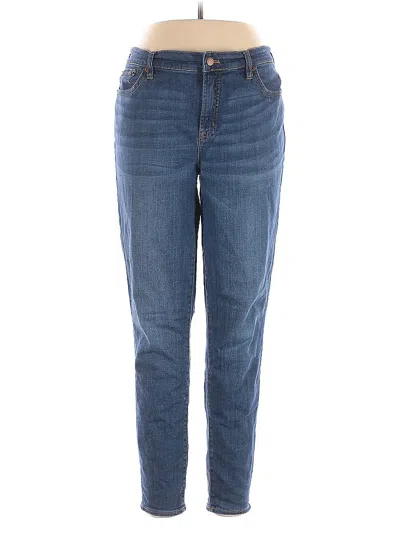 Pre-owned J.crew Factory Store Jeans In Blue