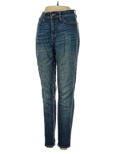 Pre-owned J.crew Factory Store Jeans In Blue