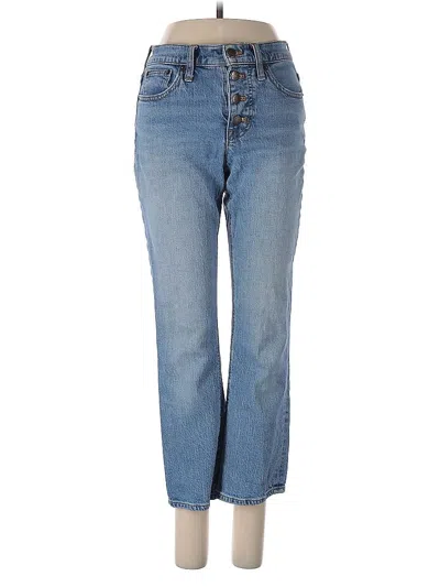 Pre-owned J.crew Factory Store Jeans In Blue