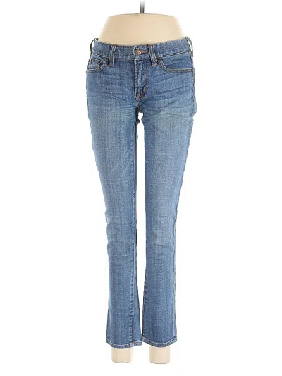Pre-owned J.crew Factory Store Jeans In Blue