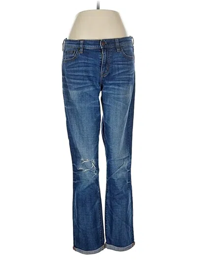 Pre-owned J.crew Factory Store Jeans In Blue