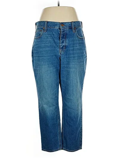 Pre-owned J.crew Factory Store Jeans In Blue