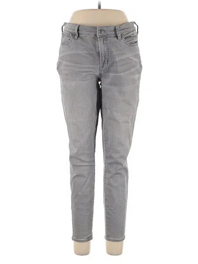 Pre-owned J.crew Factory Store Jeans In Gray