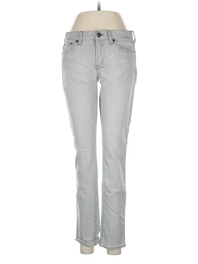 Pre-owned J.crew Factory Store Jeans In Gray