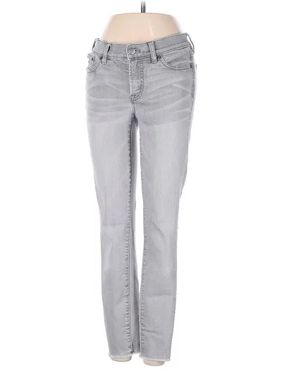 Pre-owned J.crew Factory Store Jeans In Gray