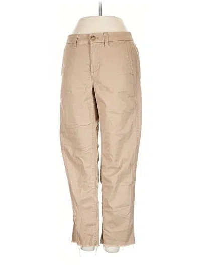 Pre-owned J.crew Factory Store Jeans In Tan