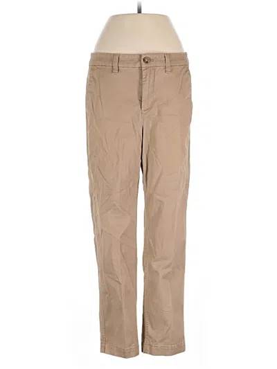 Pre-owned J.crew Factory Store Jeans In Tan