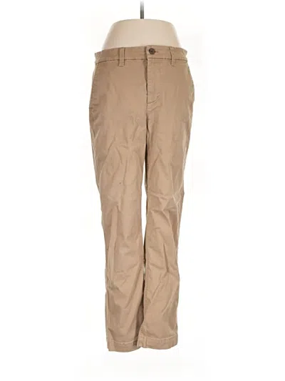 Pre-owned J.crew Factory Store Jeans In Tan