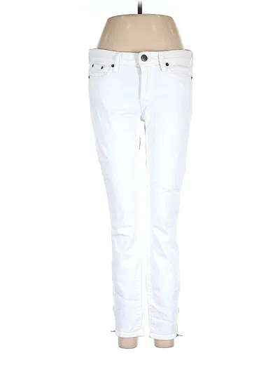 Pre-owned J.crew Factory Store Jeans In White