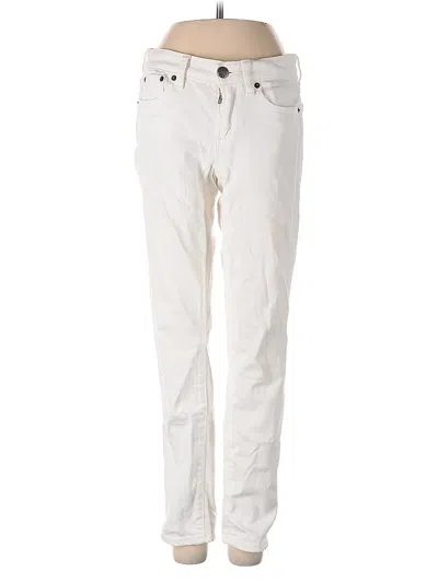 Pre-owned J.crew Factory Store Jeans In White