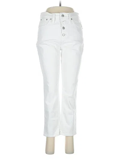 Pre-owned J.crew Factory Store Jeans In White