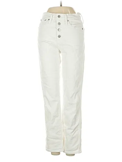 Pre-owned J.crew Factory Store Jeans In White