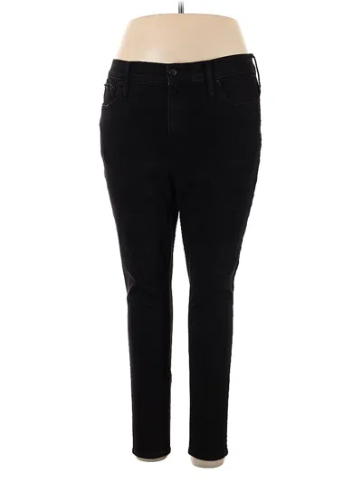 Pre-owned J.crew Factory Store Jeggings In Black