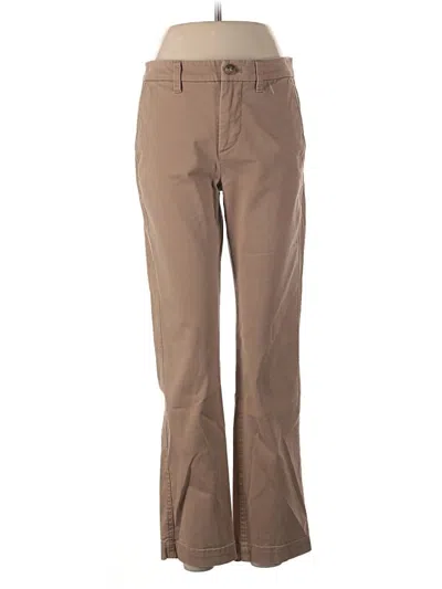 Pre-owned J.crew Factory Store Khaki Pant In Tan