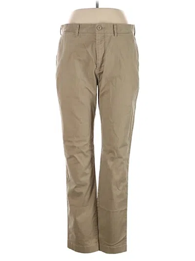 Pre-owned J.crew Factory Store Khaki Pant In Tan
