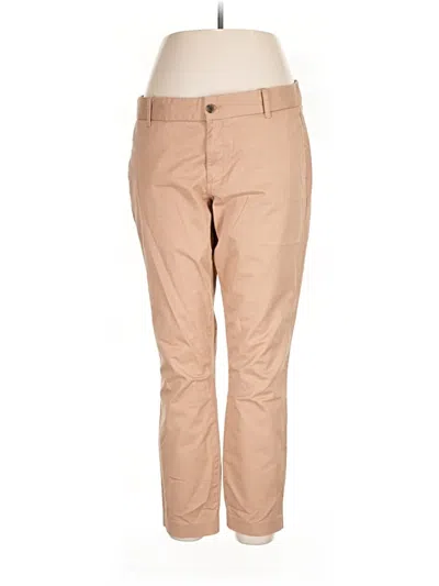 Pre-owned J.crew Factory Store Khaki Pant In Tan