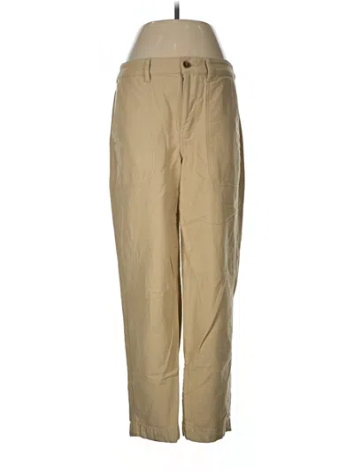 Pre-owned J.crew Factory Store Khaki Pant In Tan