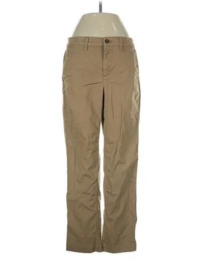 Pre-owned J.crew Factory Store Khaki Pant In Tan