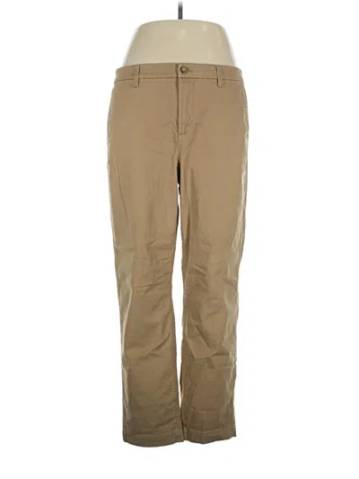 Pre-owned J.crew Factory Store Khaki Pant In Tan