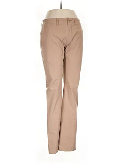 Pre-owned J.crew Factory Store Khaki Pant In Tan
