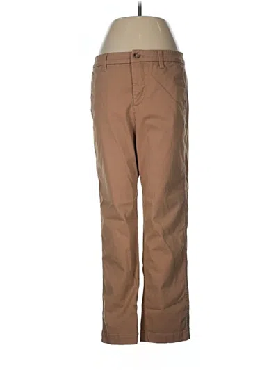 Pre-owned J.crew Factory Store Khaki Pant In Tan
