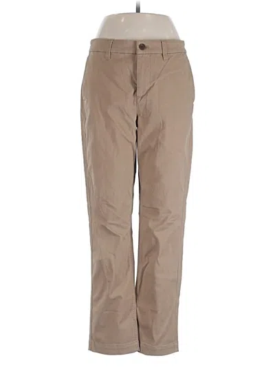 Pre-owned J.crew Factory Store Khaki Pant In Tan