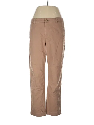 Pre-owned J.crew Factory Store Khaki Pant In Tan