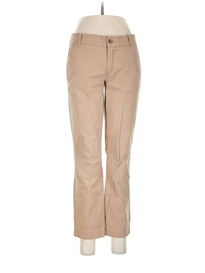 Pre-owned J.crew Factory Store Khaki Pant In Tan