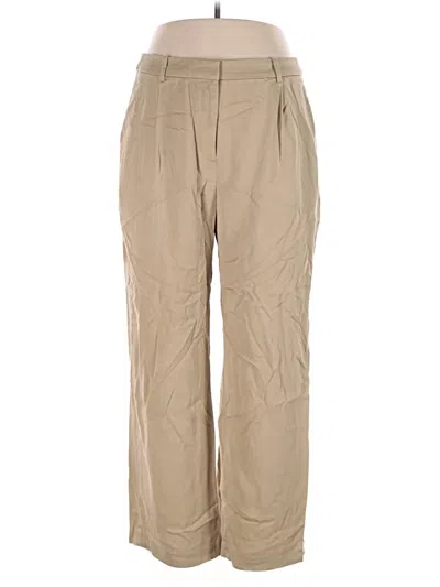 Pre-owned J.crew Factory Store Khaki Pant In Tan