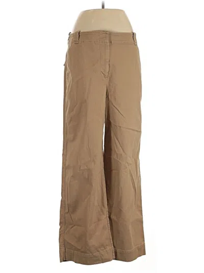 Pre-owned J.crew Factory Store Khaki Pant In Tan