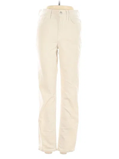 Pre-owned J.crew Factory Store Khaki Pant In White