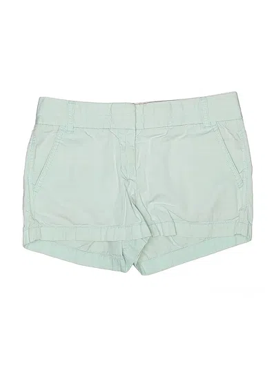 Pre-owned J.crew Factory Store Khaki Shorts In Blue
